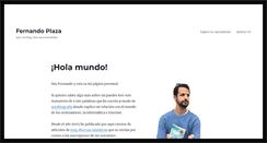 Desktop Screenshot of fernandoplaza.com